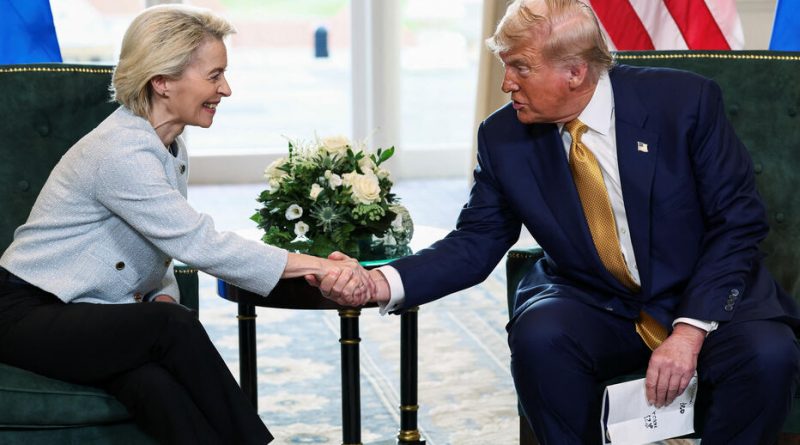 Accord commercial avec les Etats-Unis : À plat ventre les européens !